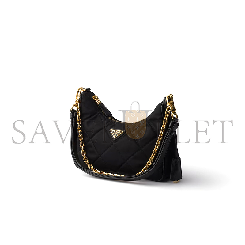 PRADA RE-EDITION QUILTED RE-NYLON MINI BAG 1BC204 (22*18*6cm)